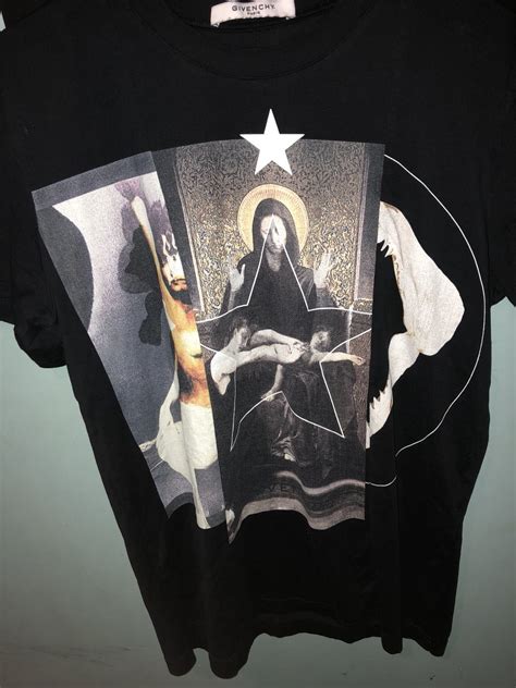 givenchy ironic angel tee|GIVENCHY 3 Pieces Ironic Angel Madonna and Shark Tee M .